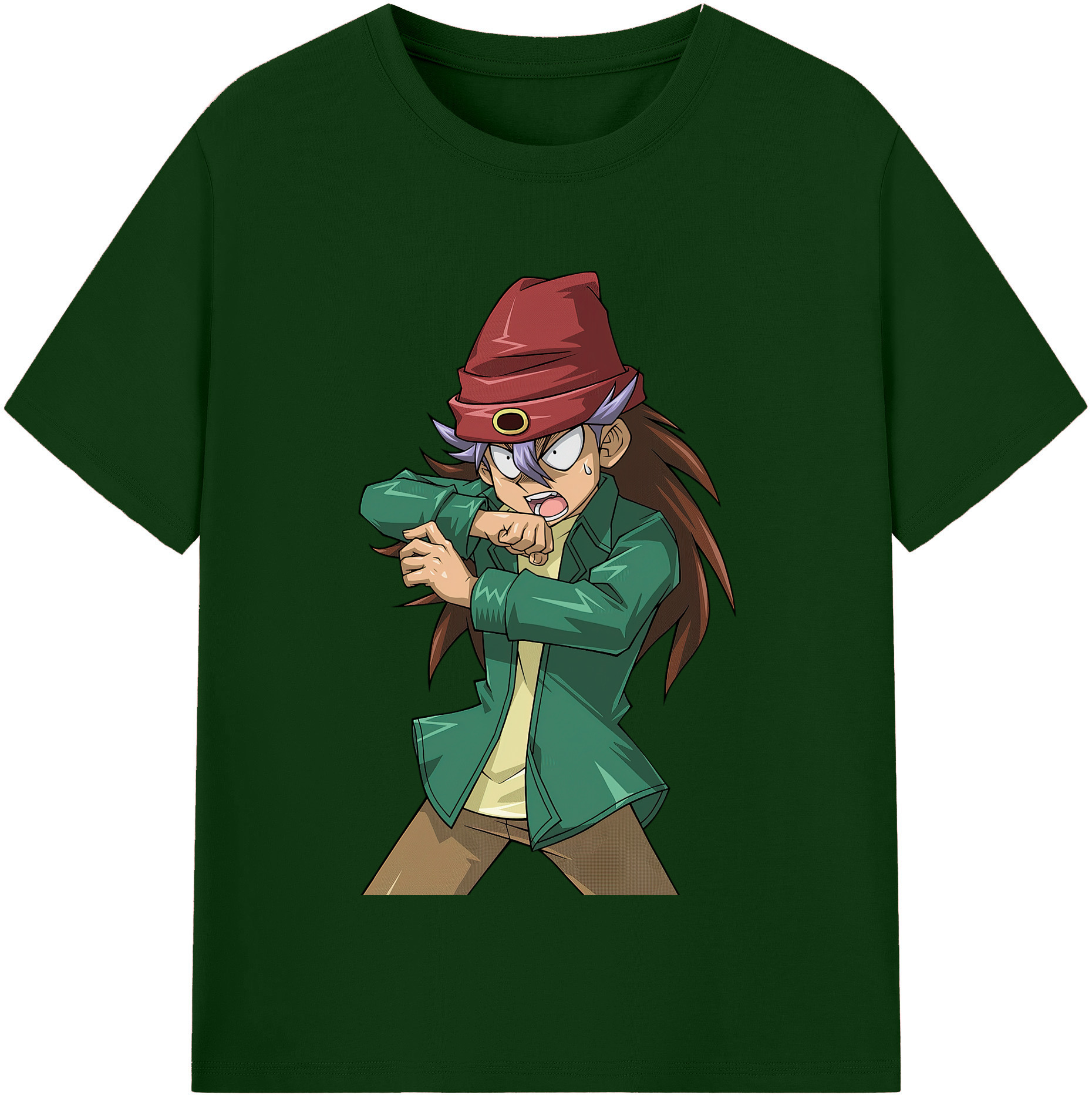 （画像用） 遊☆戯☆王 Yu-Gi-Oh! 綿100％半袖Tシャツ（フロントプリント）